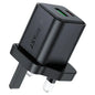 Fast Charge Wall Charger A127 PD30W GaN (1xUSB-A+1xUSB-C) UK