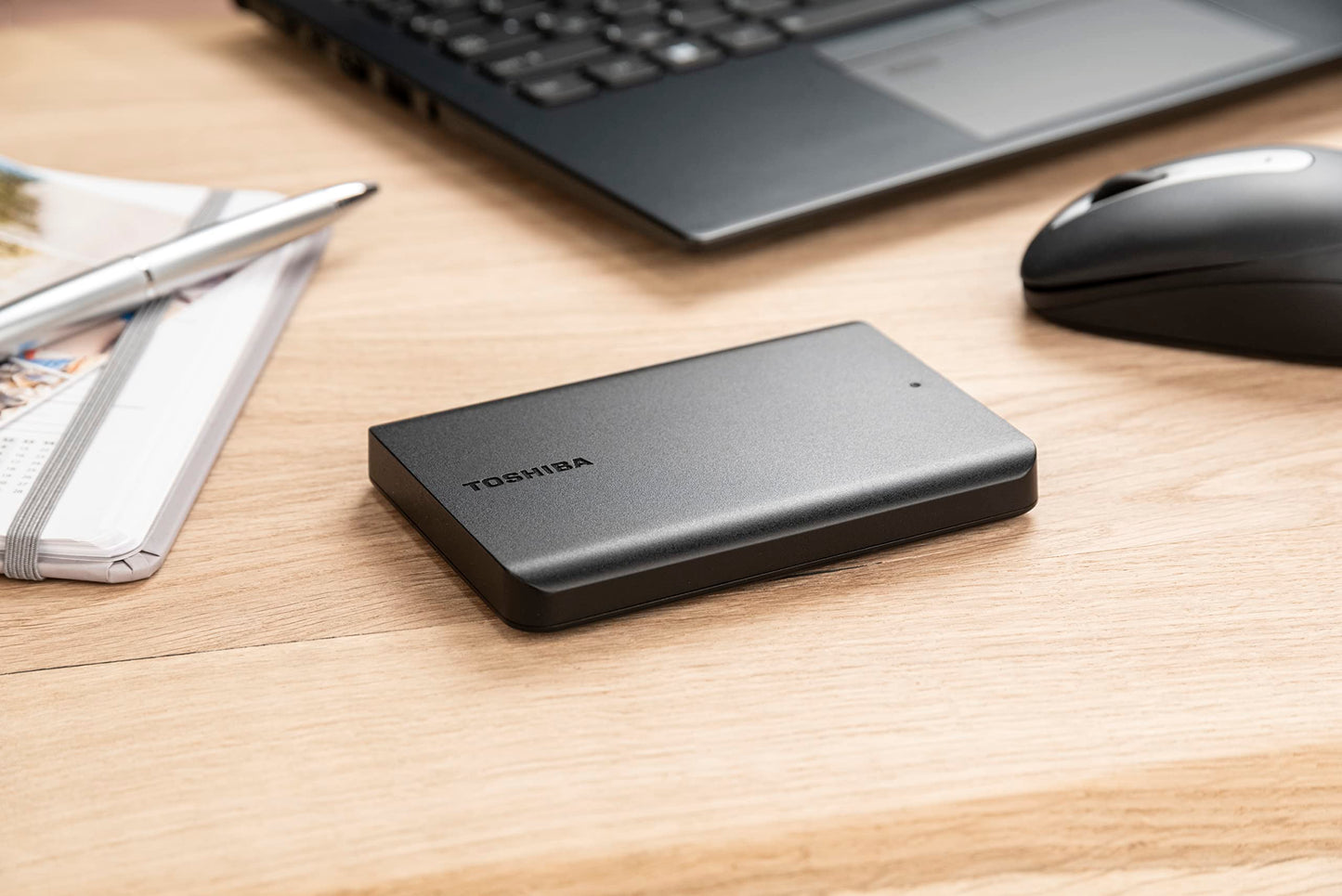 Toshiba Canvio Basics 4TB Portable External Hard Drive USB 3.0, Black - HDTB540XK3CA