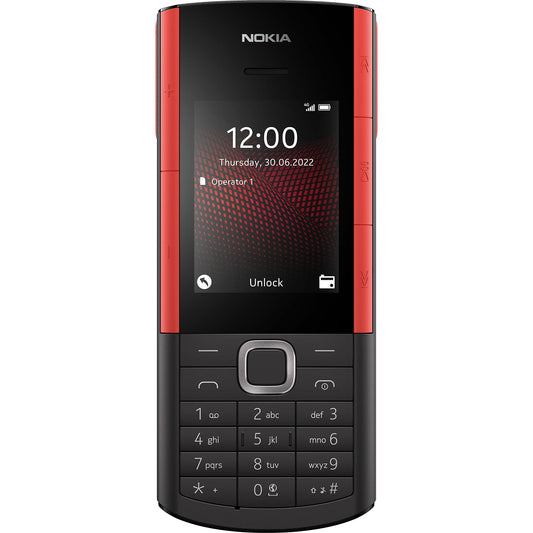 Nokia 5710 XA Dual-SIM 128MB ROM + 48MB RAM (GSM | CDMA) Factory Unlocked 4G/LTE Smartphone (Black) - International Version