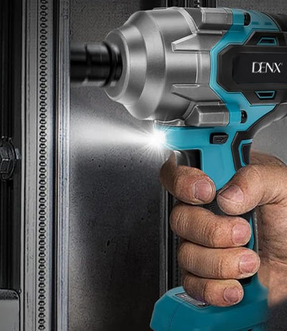 DENX Multifunctional Electric Drill, Model DX2568, 2000 RPM Speed, 12.8mm Chuck Size, 1660r/min Impulse Frequency, Wired Design, Ideal for DIY and Home Projects