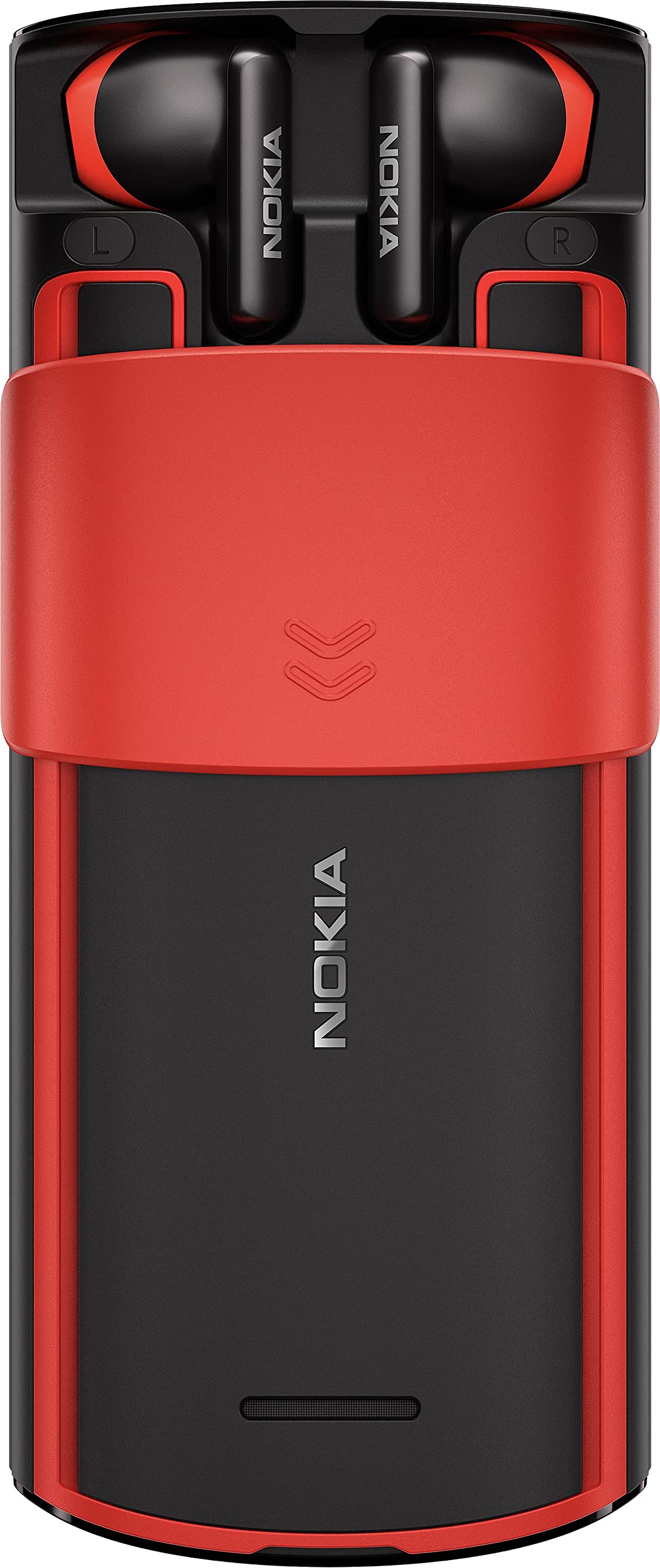 Nokia 5710 XA Dual-SIM 128MB ROM + 48MB RAM (GSM | CDMA) Factory Unlocked 4G/LTE Smartphone (Black) - International Version