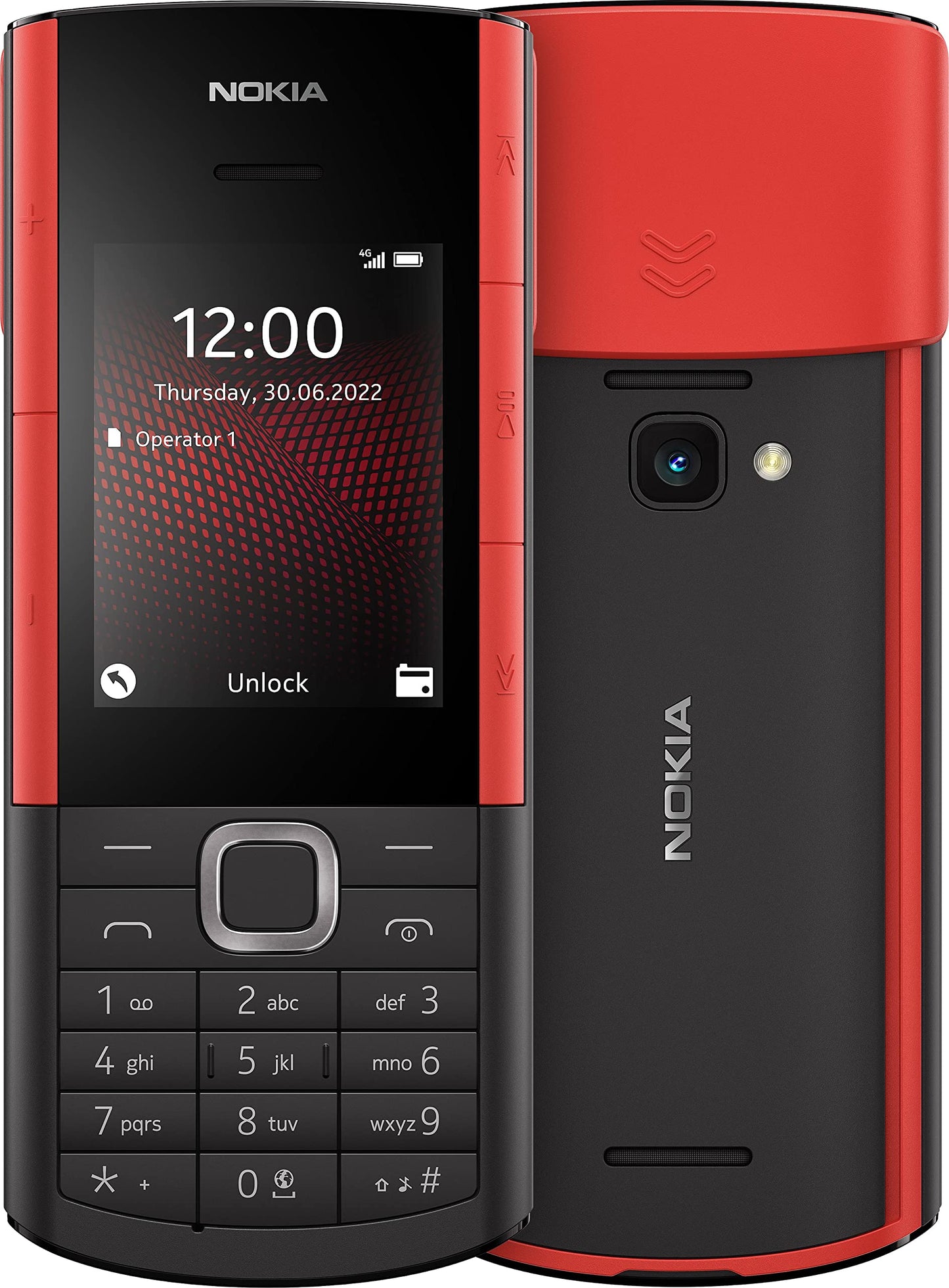 Nokia 5710 XA Dual-SIM 128MB ROM + 48MB RAM (GSM | CDMA) Factory Unlocked 4G/LTE Smartphone (Black) - International Version