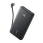 Anker Zolo Powerbank 10000mAh 22.5W Fast Charging Power Bank with Built-in USB-C Cable A110D
