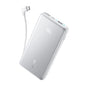Anker Zolo Powerbank 10000mAh 22.5W Fast Charging Power Bank with Built-in USB-C Cable A110D