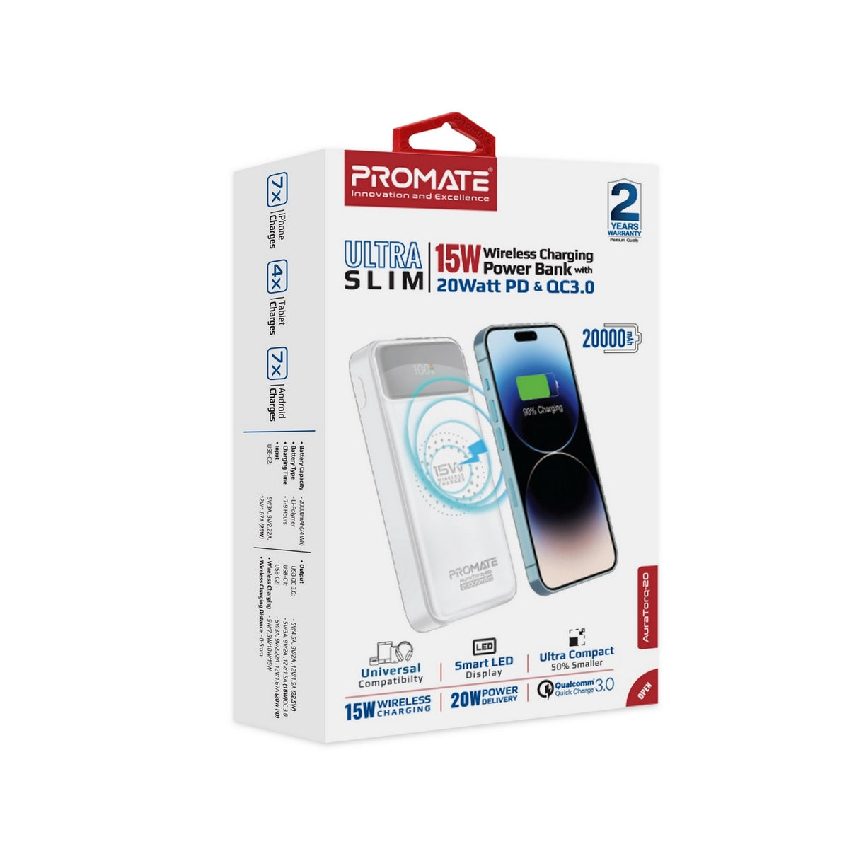 AuraTorq-20 White
