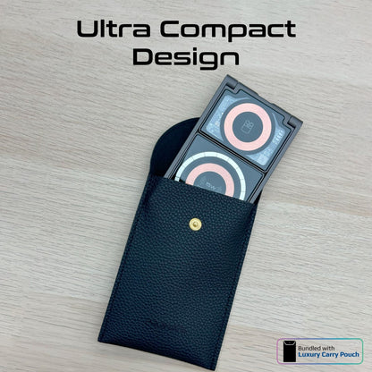 Ultra-Slim Transparent Foldable 15W MagSafe Compatible Wireless Charging Station
