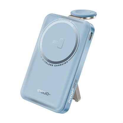 Ultra-Compact 3 in 1 MagSafe Compatible Wireless Charging Power Bank