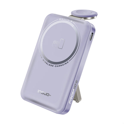 Ultra-Compact 3 in 1 MagSafe Compatible Wireless Charging Power Bank