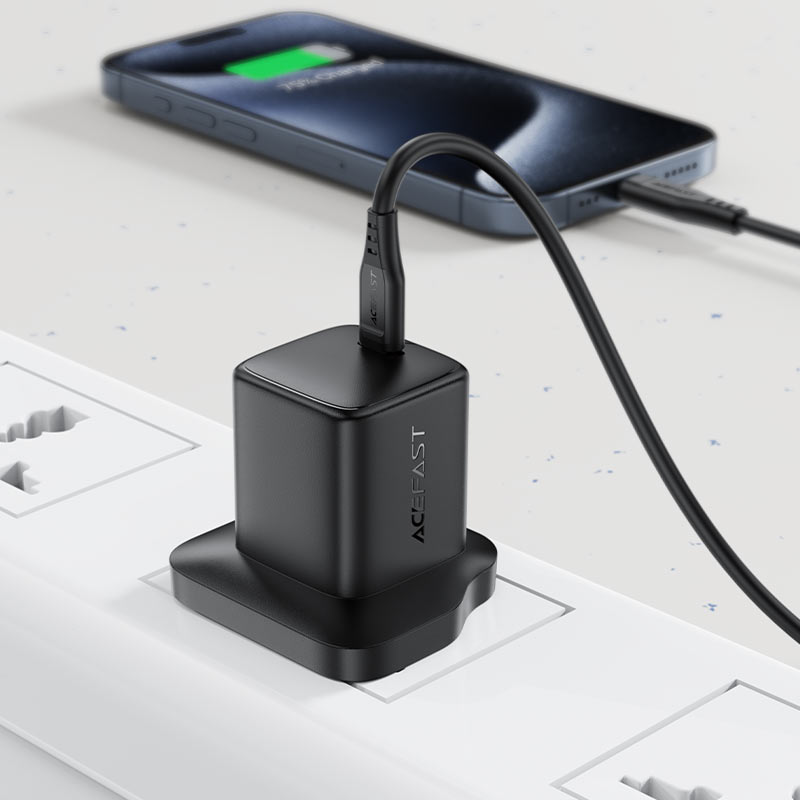 Fast Charge Wall Charger A132 PD30W GaN (1xUSB-C) UK