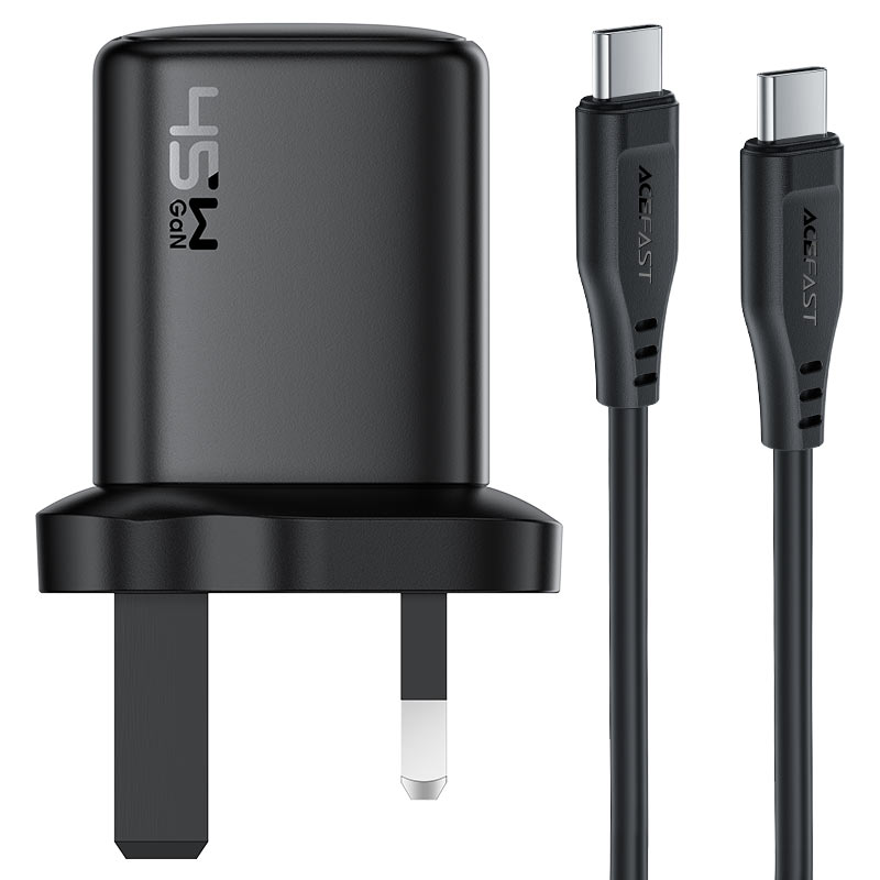 Fast Charge Wall Charger A133 PD45W GaN (1xUSB-C) UK