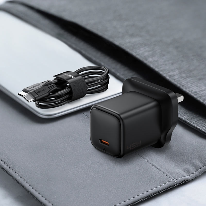 Fast Charge Wall Charger A133 PD45W GaN (1xUSB-C) UK