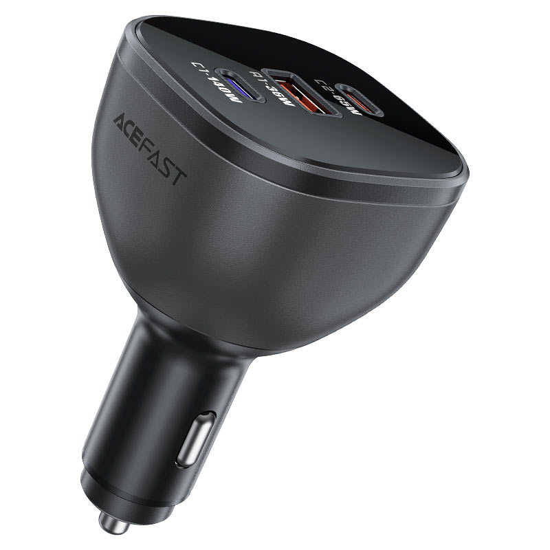 Fast Charge Car Charger B14 165W PD31 (2xUSB-C + 1xUSB-A)
