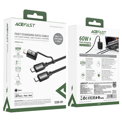 Charging Data Cable C20-01 USB-C to Lightning   USB-C