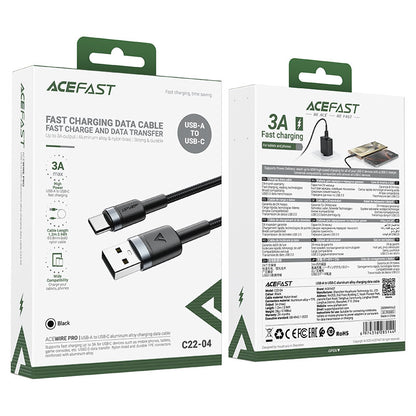 Charging Data Cable C22-04 USB-A to USB-C