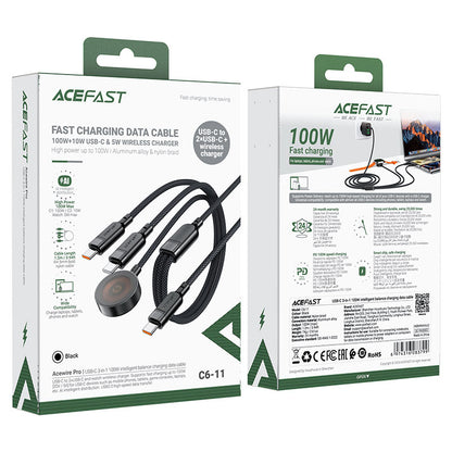 Charging Data Cable C6-11 3-in-1 100W