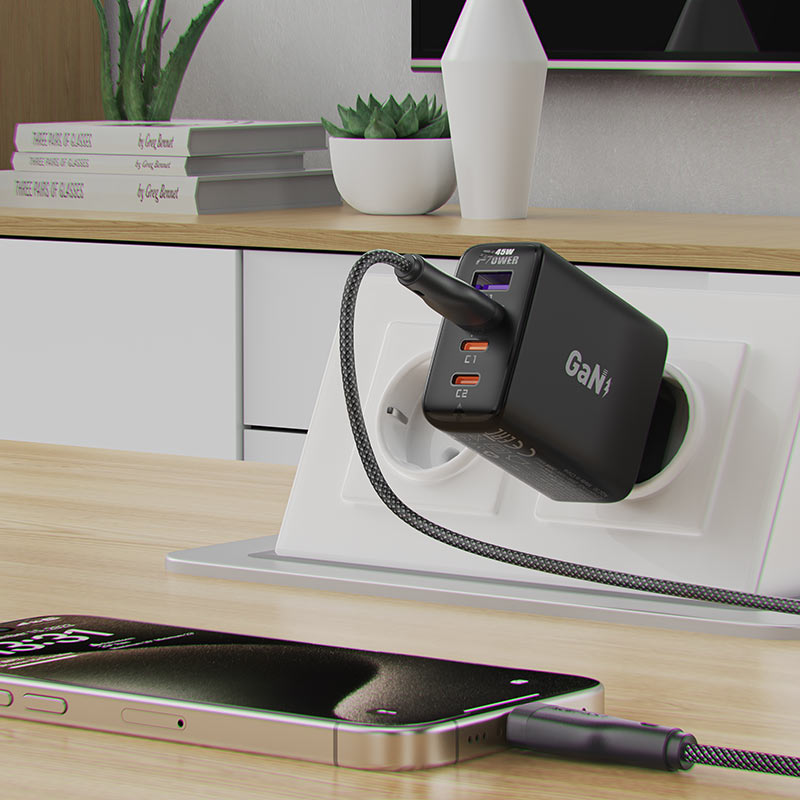 Charging Data Cable C8-04 USB-A to USB-C