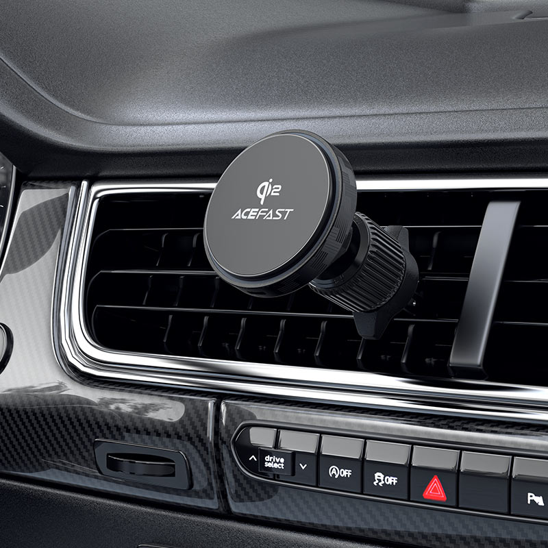 Fast Qi2 Wireless Charger Magnetic Car Holder D33