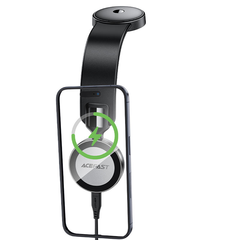 Fast Wireless Charger Magnetic Car Holder D37