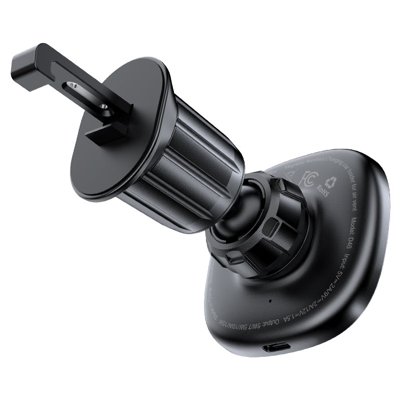 Fast Wireless Charger Magnetic Car Holder D46
