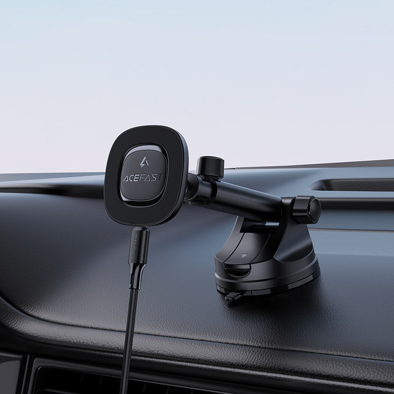 Fast Wireless Charger Magnetic Car Holder D47