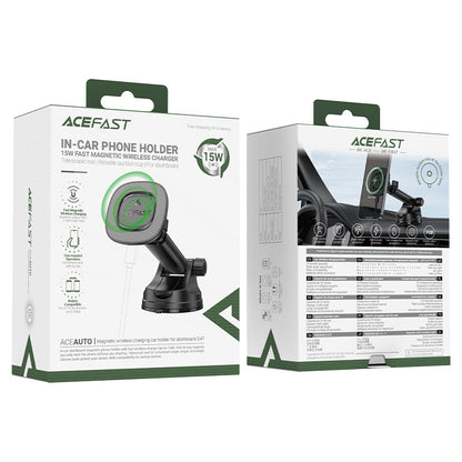 Fast Wireless Charger Magnetic Car Holder D47