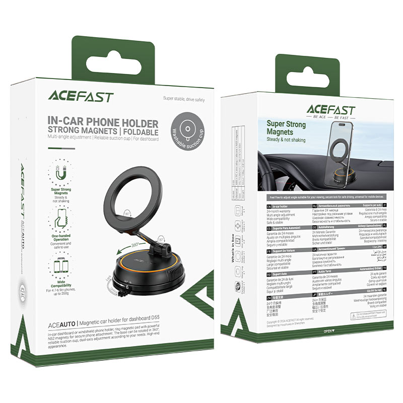 Car Mount Magnetic Holder D55