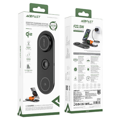 Fast Qi2 Wireless Charger Desktop Holder E19