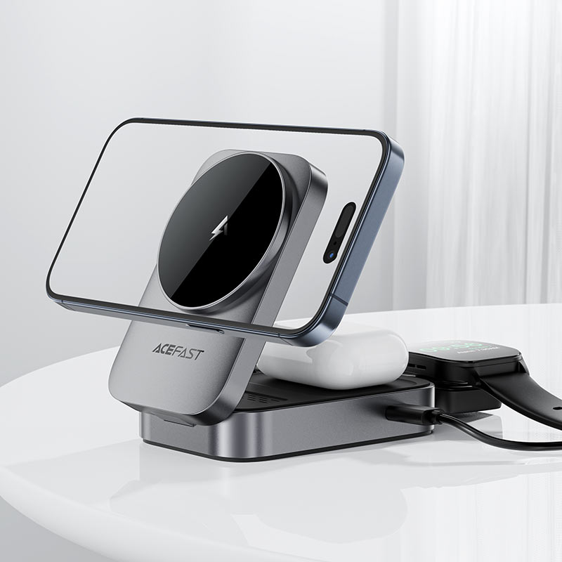 Fast Wireless Charger Desktop Holder  E22