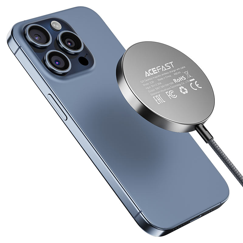Fast Qi2 Magnetic Wireless Charger E24