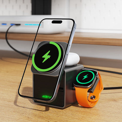 Fast Wireless Charger Desktop Holder E34