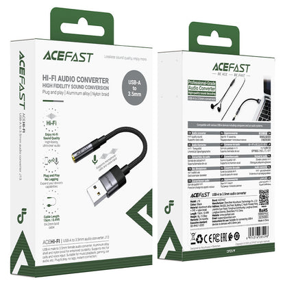 Audio converter J13 USB-A to 35mm female
