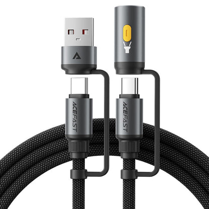 Charging Data Cable J5 USB-C to USB-A   LED light