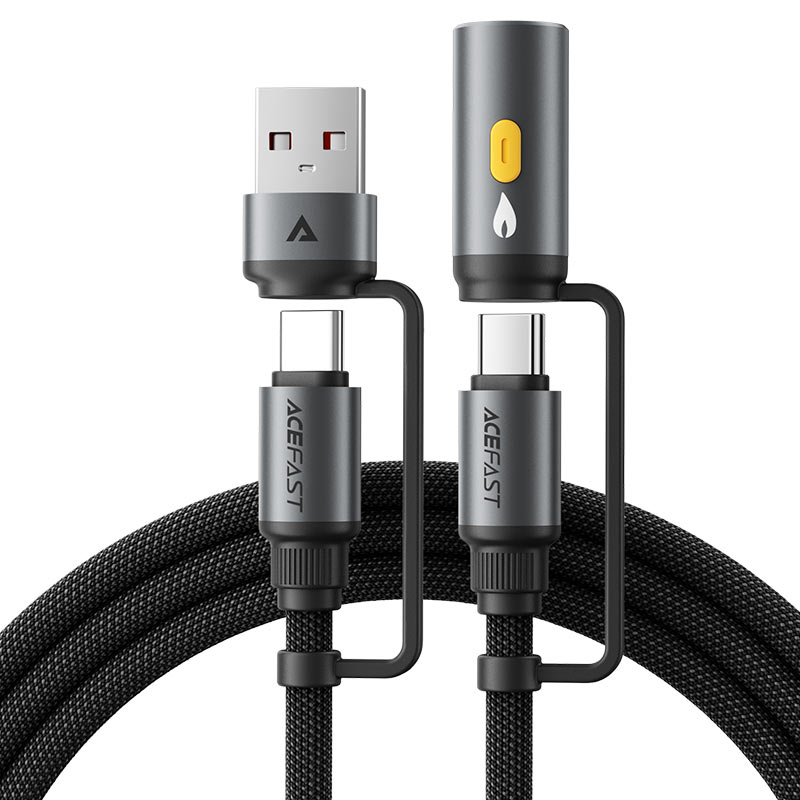 Charging Data Cable J6 USB-C to USB-A   cigarette lighter