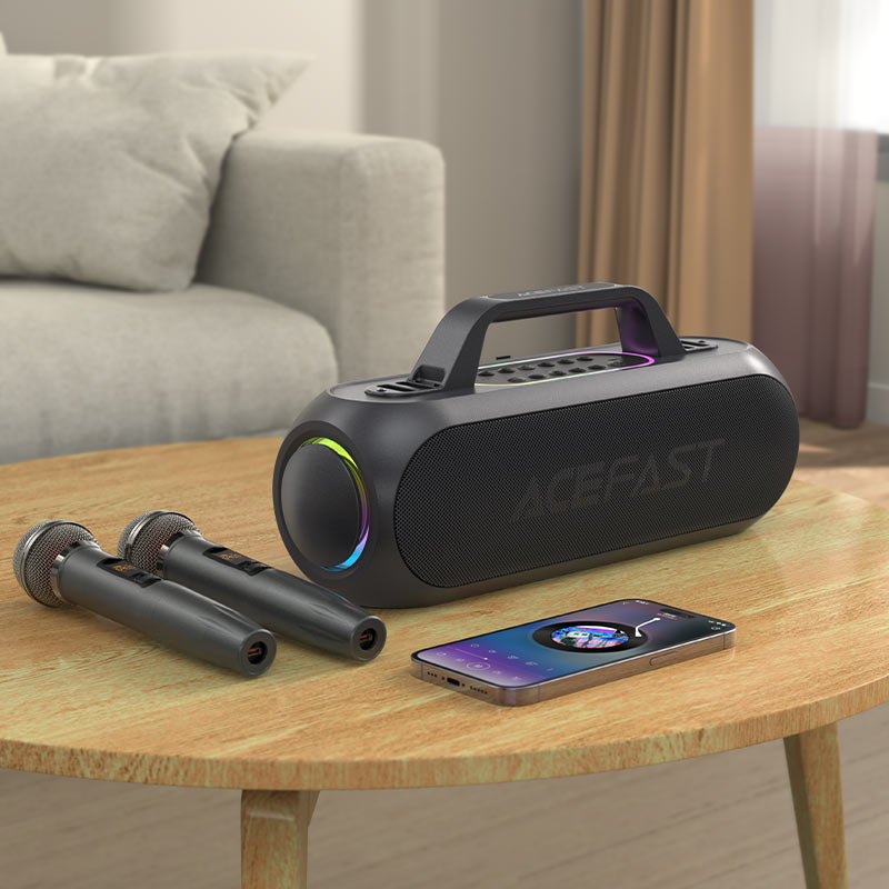 Portable Speaker K1 Party (2 x microphones)