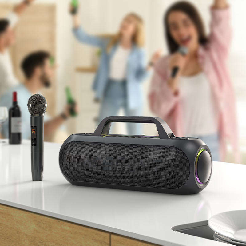 Portable Speaker K1 Party (2 x microphones)