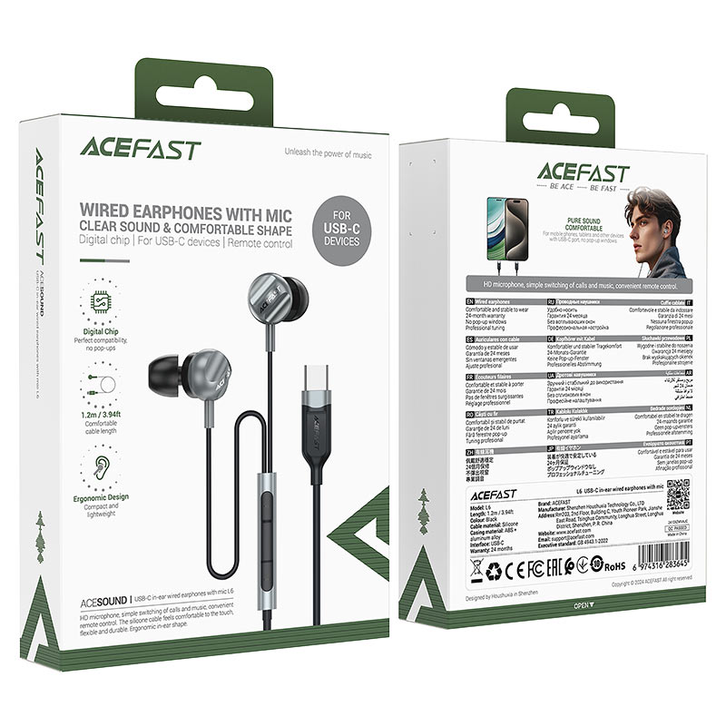 Wired Earphones L6