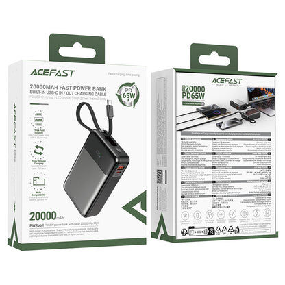 Fast Charge Power Bank M21 PD65W 20000mAh