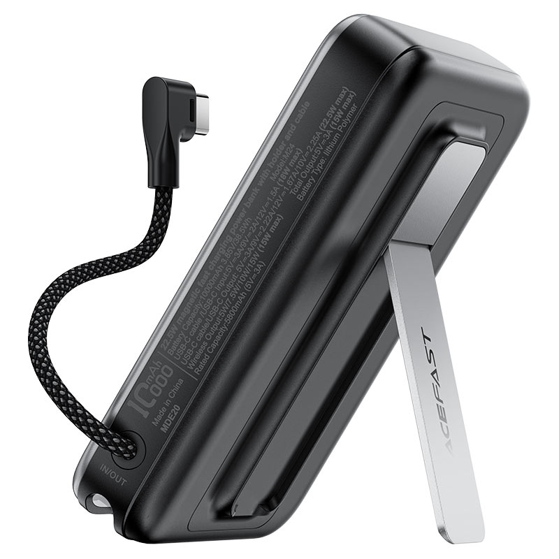 Magnetic Fast Wireless Charge Power Bank M24 225W 10000mAh
