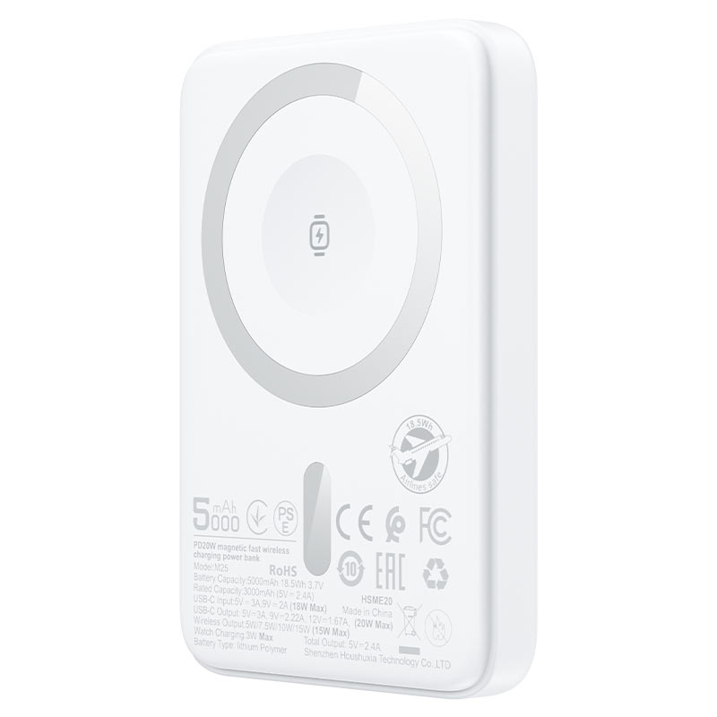 Magnetic Fast Wireless Charge Power Bank M25 PD20W 5000mAh