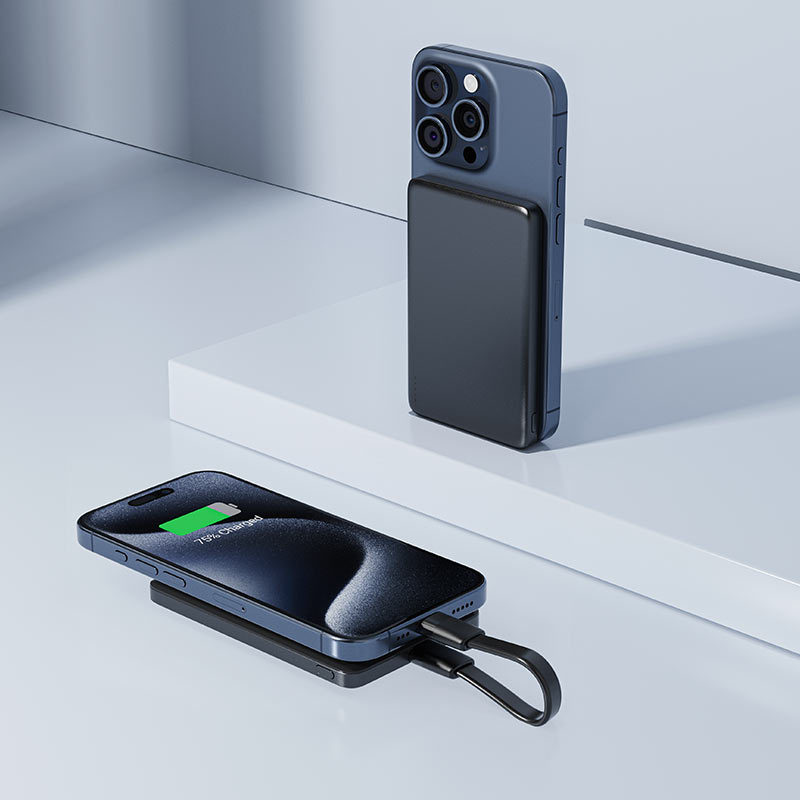 Magnetic Fast Wireless Charge Power Bank M8 PD18W 5000mAh