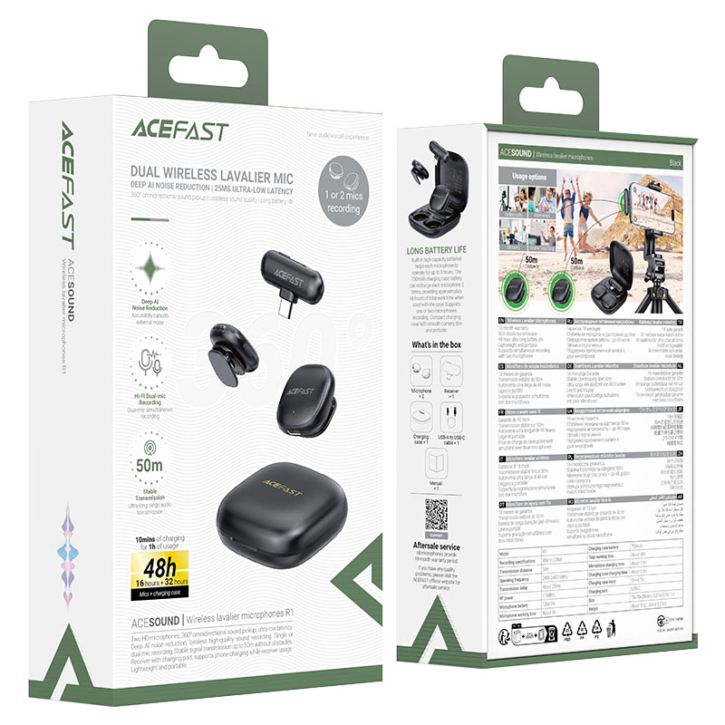 Wireless lavalier microphones R1