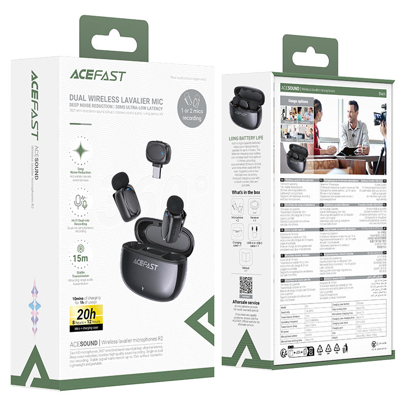 Wireless lavalier microphones R2