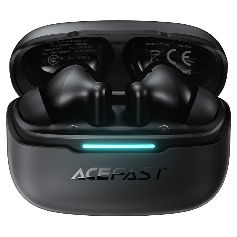 TWS Earbuds W5 HYBRID ANC ENC