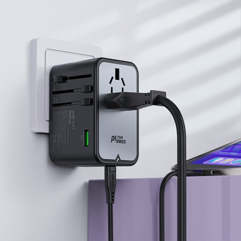 Charging Adapter Z1 2300W + PD75W GaN (3xUSB-C+2xUSB-A)