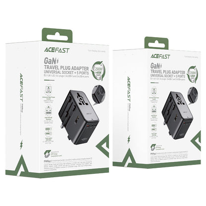 Charging Adapter Z8 2500W + PD45W GaN (3xUSB-C+2xUSB-A)