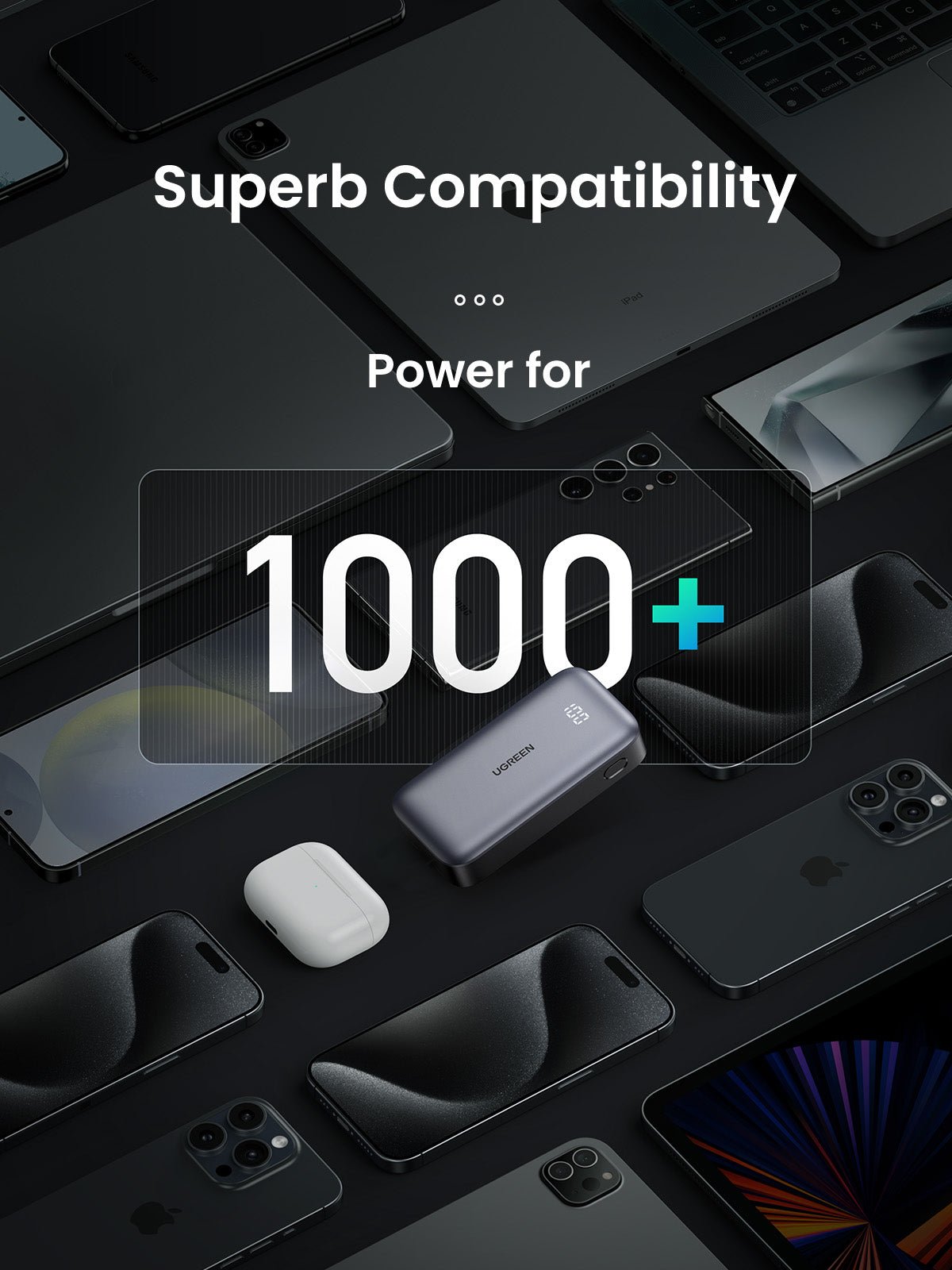 UGREEN 30W Max Laptop Power Bank Fast Charging