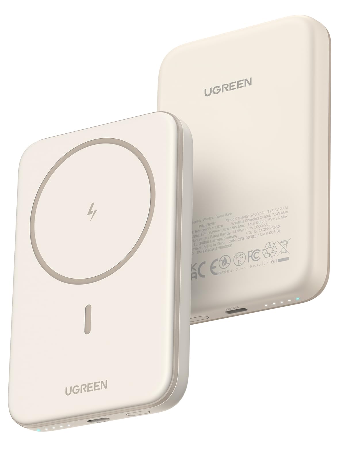 UGREEN 5000mAh Magnetic Portable Chargers